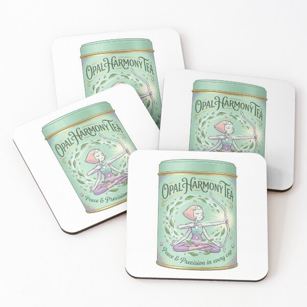 Item preview, Opal Harmony Green Tea Tin - Serene Botanical Blend designed and sold by 0Zetgest.