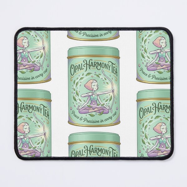 Item preview, Opal Harmony Green Tea Tin - Serene Botanical Blend designed and sold by 0Zetgest.