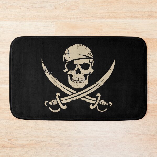 Item preview, Jolly Roger Pirate Skull Bandana Crossed Swords designed and sold by Hugosploosh.