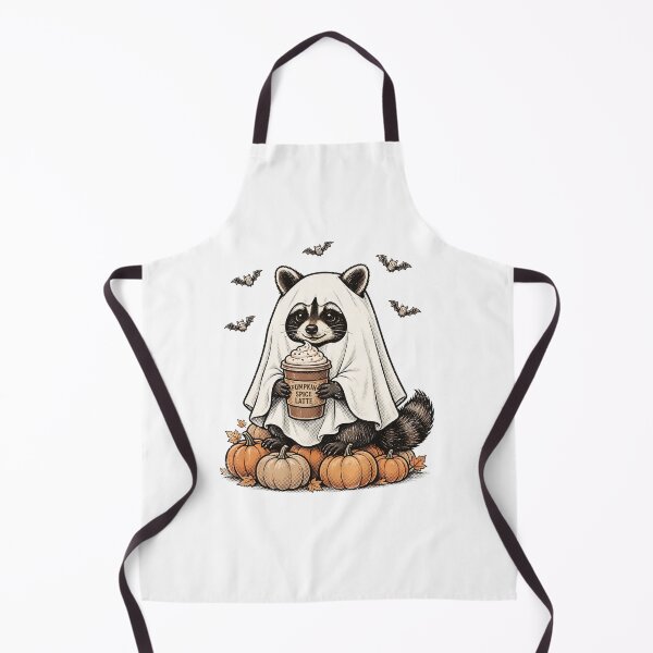 Item preview, Ghost Raccoon Pumpkin Spice Latte - Funny Halloween Fall Pumpkin Spice Latte designed and sold by Neurospicy Trolls.