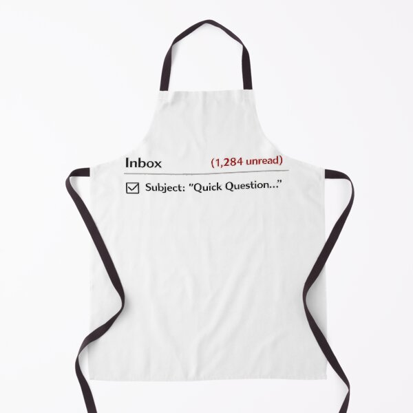 Item preview, Teacher Inbox 1,284 Unread Funny Teacher Email T-Shirt Stickers designed and sold by Sunday.Supply.