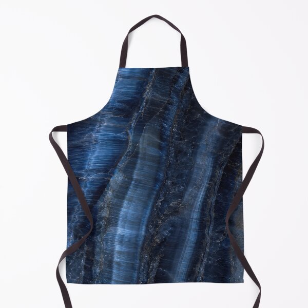 Item preview, Blue Tiger Eye Gemstone Texture – Natural Hawk's Eye Crystal Pattern with Deep Chatoyant Bands and Luxurious Midnight Blue Stone Surface for Modern Decor and Accessories designed and sold by SurfaceCraft Studio.