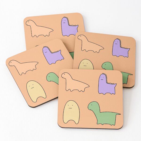 Item preview, Cute Hand Drawn Dinosaurs and Funny Mini Monster Doodles designed and sold by ubborn.