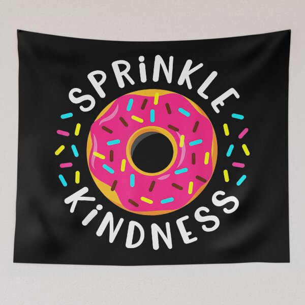 Item preview, Sprinkle Kindness Donut Positive Inspirational Foodie designed and sold by Hugosploosh.