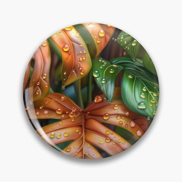 Item preview, Monstera Leaves  Art – Tropical Rainforest designed and sold by MargaretWiktor.