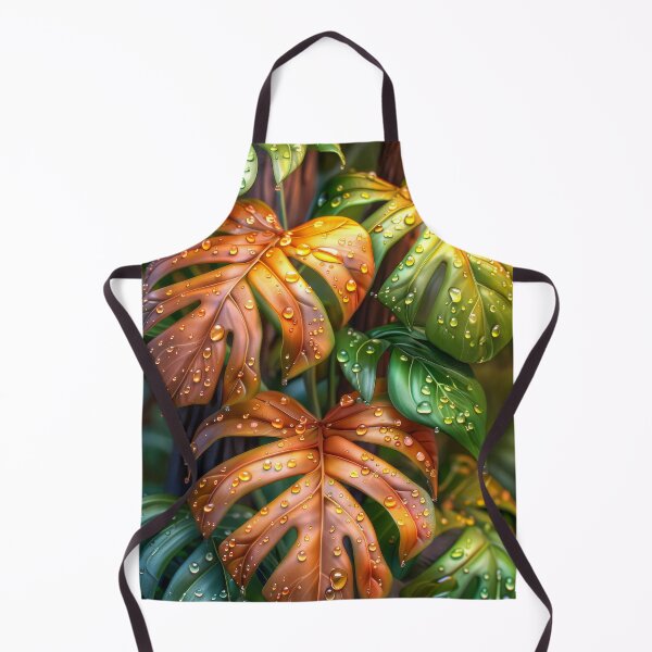 Item preview, Monstera Leaves Art – Tropical Rainforest designed and sold by MargaretWiktor.