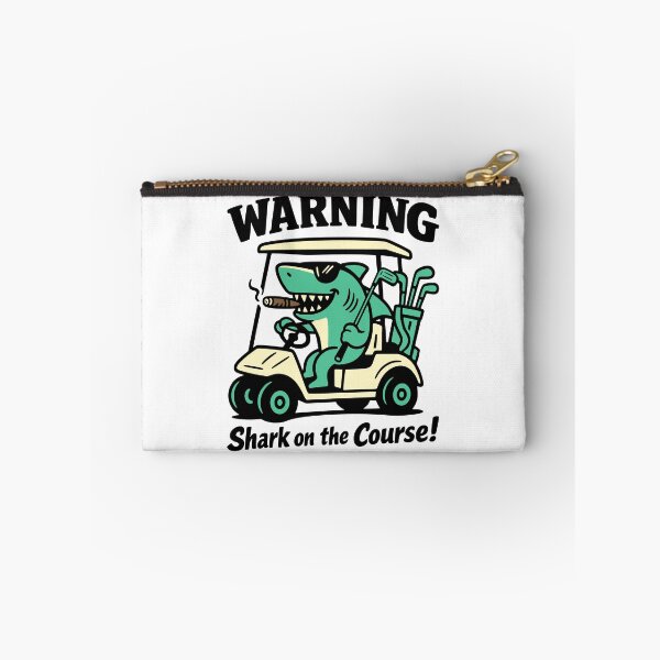 Item preview, Shark on the golf course designed and sold by Traveldrawings.