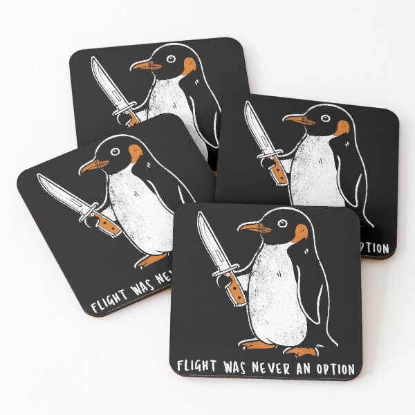 Item preview, Flight Was Never An Option Penguin Humor Quote designed and sold by Hugosploosh.