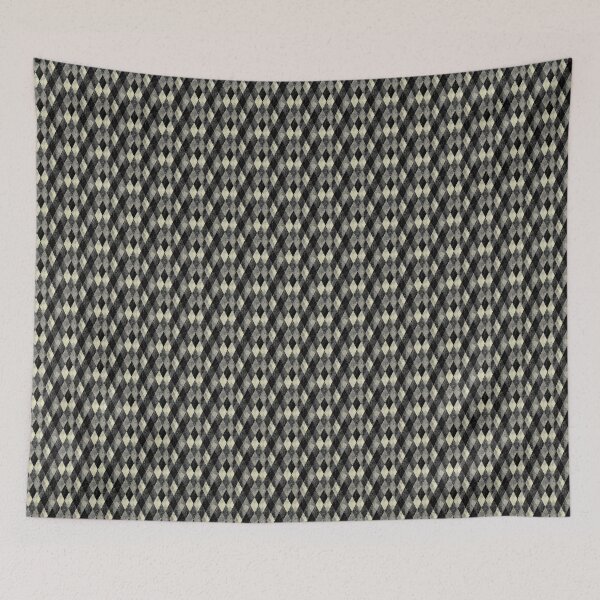 Item preview, Vintage Distressed Halloween Diamond Pattern  designed and sold by LouieVanille.