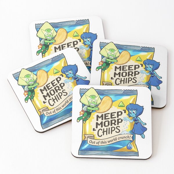 Item preview, Meep Morp Potato Chips Bag - Peridot and Lapis Snacks designed and sold by 0Zetgest.