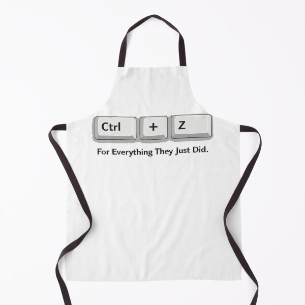 Item preview, Ctrl + Z Funny Teacher Keyboard Shortcut T-Shirt Sticker designed and sold by Sunday.Supply.