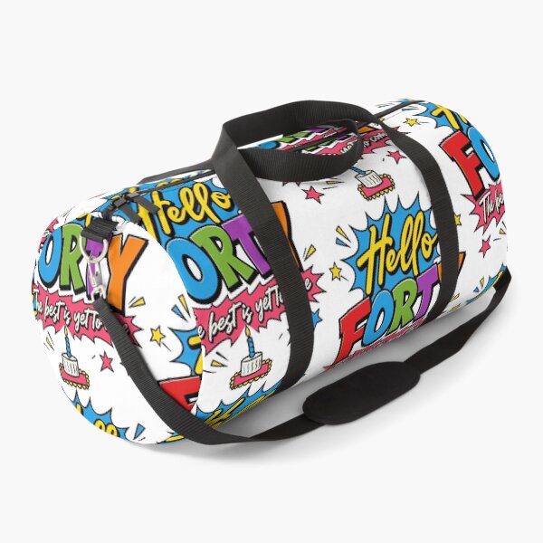 Item preview, Hello Forty The Best Is Yet To Come Pop Art Comic Book 40th Birthday Celebration Milestone Gift Graphic designed and sold by illeN-Art-World.