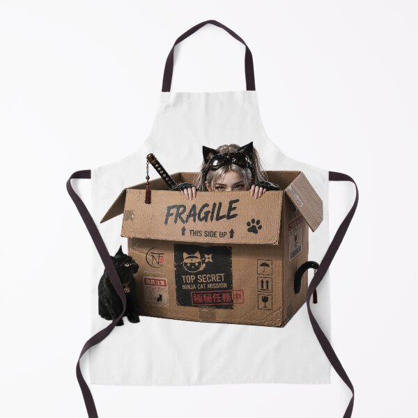 Item preview, Top Secret Ninja Cat designed and sold by Neo Edo Studio.