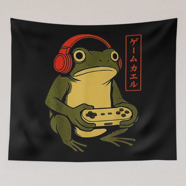 Item preview, Game Frog Gamer Gaming Video Game Player Console designed and sold by Hugosploosh.