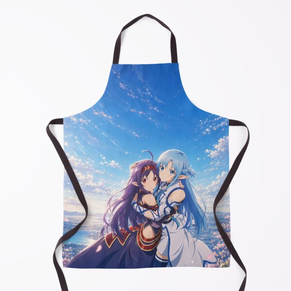 Item preview, Asuna and Yuuki under the Aincrad sky designed and sold by Pixel Otaku Gallery.