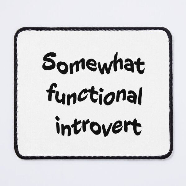 Item preview, Somewhat Functional Introvert Retro Pastel Typography designed and sold by Kryipsyco.