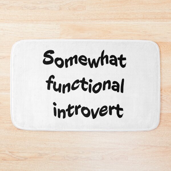 Item preview, Somewhat Functional Introvert Retro Pastel Typography designed and sold by Kryipsyco.