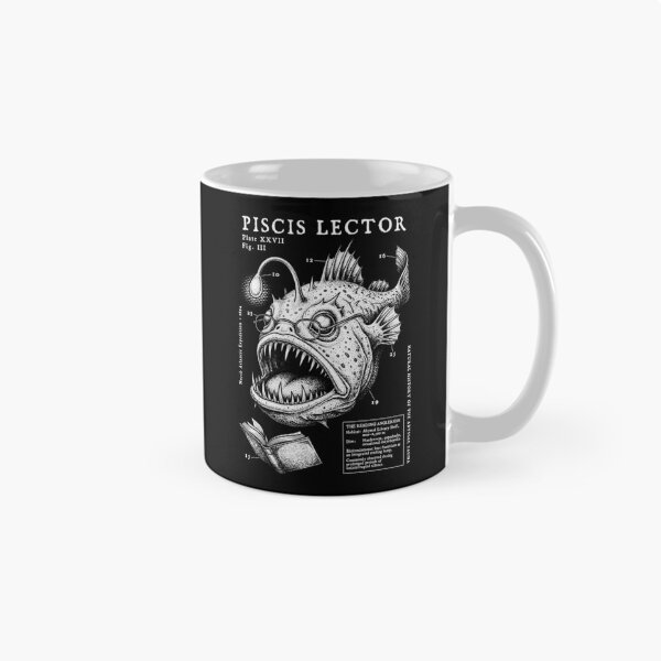 Item preview, Bookish Reading Angler Fish Funny Book Lover Science designed and sold by GrandeDuc.