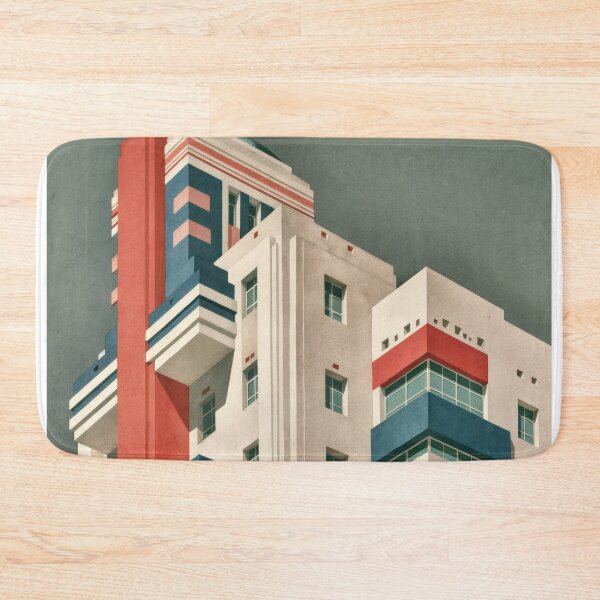 Item preview, Wall Art - Postcard - Modernist Geometric Tower designed and sold by ForeverPrintsOK.