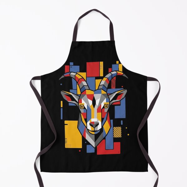Item preview, Funny Goat Colorful Blocks Geometric Art Boys Girls Kids designed and sold by FurryHavenPH.