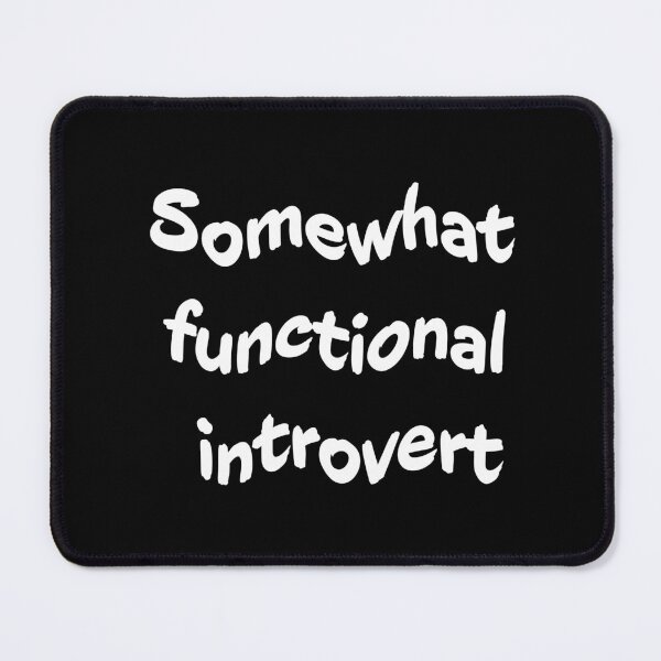 Item preview, Somewhat Functional Introvert Retro Pastel Typography designed and sold by Kryipsyco.
