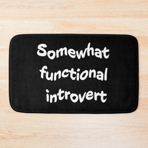Item preview, Somewhat Functional Introvert Retro Pastel Typography designed and sold by Kryipsyco.