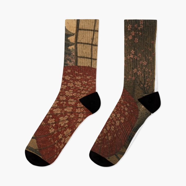 Item preview, Red Wagasa in Traditional Room designed and sold by  Silent Japan Studio.