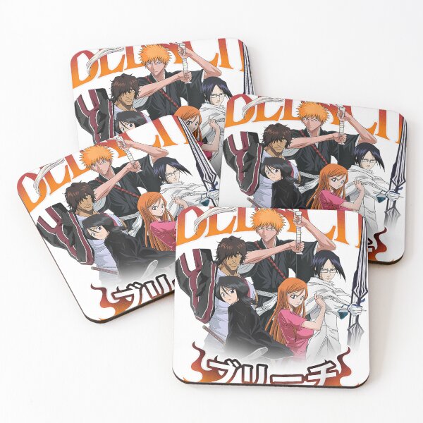 Item preview, Bleach Team Ichigo and Ombre Logo Anime Graphic designed and sold by EnigmaVista.