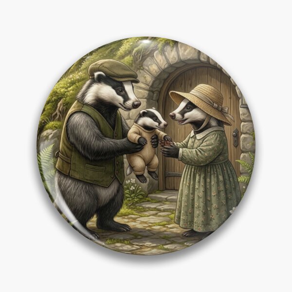 Item preview, Charming Badger Tale: A Day in the Woods. designed and sold by JoyNest = "The nest of joy".
