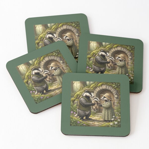 Item preview, Charming Badger Tale: A Day in the Woods. designed and sold by JoyNest = "The nest of joy".