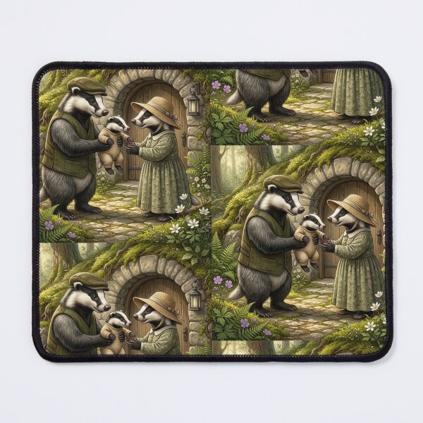 Item preview, Charming Badger Tale: A Day in the Woods. designed and sold by JoyNest = "The nest of joy".