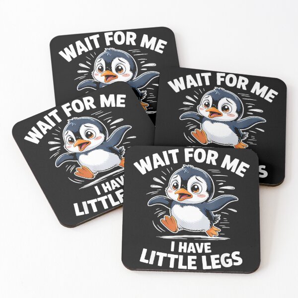 Item preview, Wait For Me I Have Little Legs Cute Penguin Funny Animal Lover designed and sold by Hugosploosh.