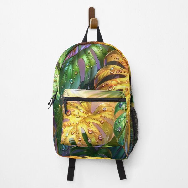 Item preview, Monstera Leaves Art – Tropical Rainforest designed and sold by MargaretWiktor.