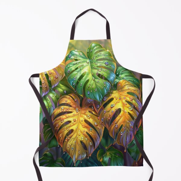 Item preview, Monstera Leaves Art – Tropical Rainforest designed and sold by MargaretWiktor.