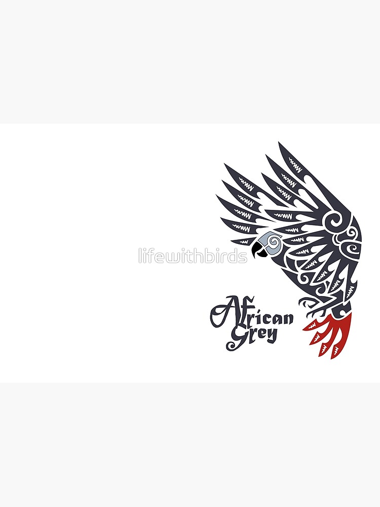 Tattoo stickers / African grey and Cacatua alba parrot tattoo transfer  stickers - Shop parrotdaylife Temporary Tattoos - Pinkoi