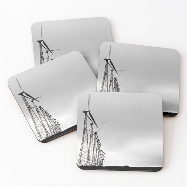 Item preview, Wind Turbines Against Cloudy Sky designed and sold by Gerard Fornarotto.