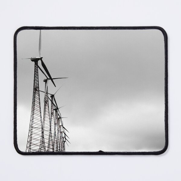 Item preview, Wind Turbines Against Cloudy Sky designed and sold by Gerard Fornarotto.