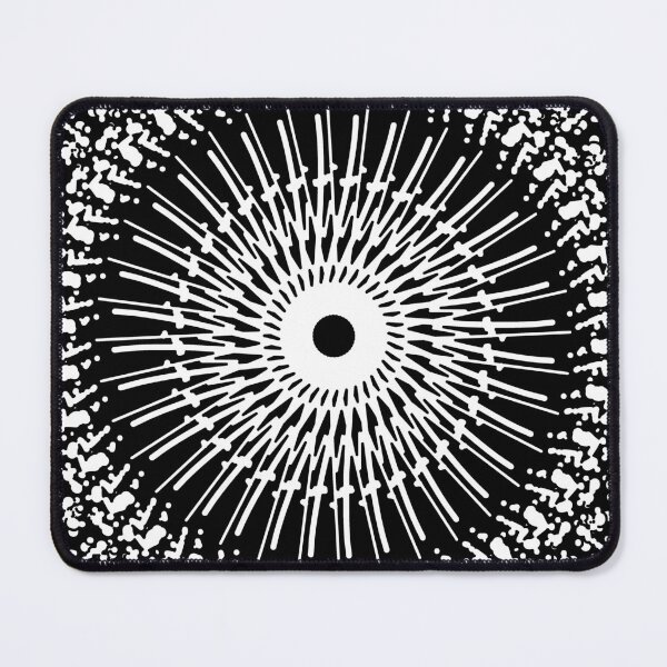 Item preview, Minimalist Black White Warped Grid Pattern. designed and sold by Yenday.