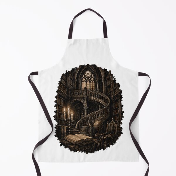 Item preview, Gothic Dark Academia Library designed and sold by Piising.