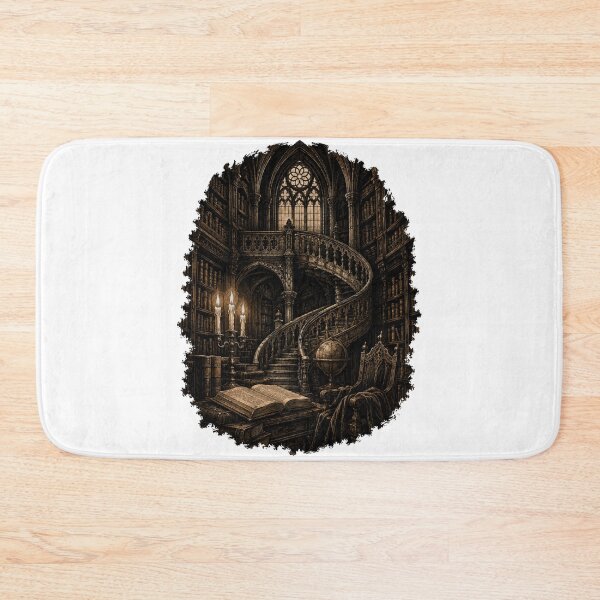Item preview, Gothic Dark Academia Library designed and sold by Piising.