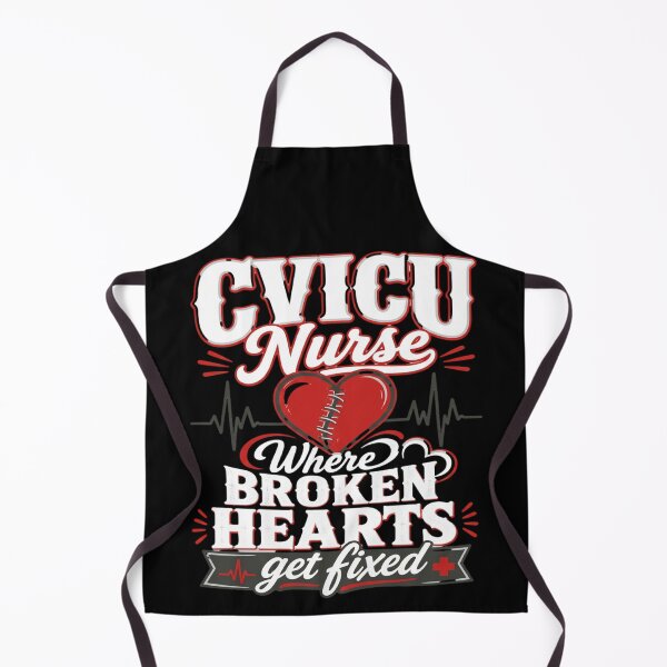Item preview, CVICU Where Broken Hearts Get fixed designed and sold by SavvyKloset.