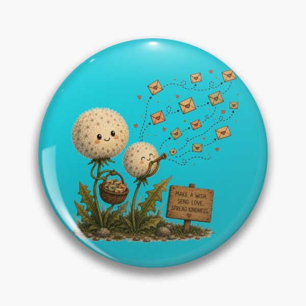 Item preview, Make A Wish Send Love Cute Dandelions Blowing Letter Envelopes Art designed and sold by Miheerala.