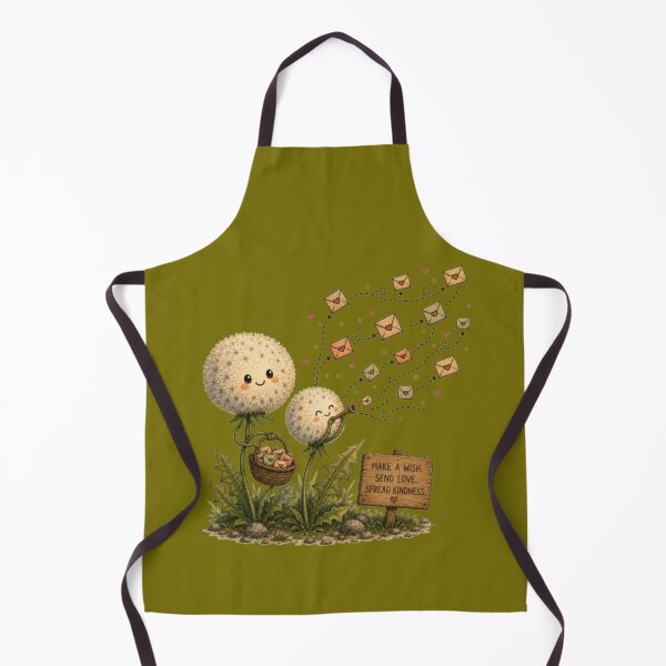 Item preview, Make A Wish Send Love Cute Dandelions Blowing Letter Envelopes Art designed and sold by Miheerala.