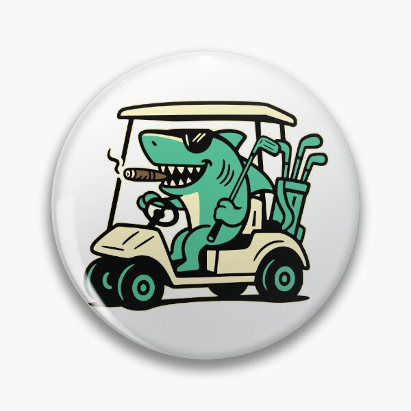 Item preview, Golf Shark designed and sold by Traveldrawings.