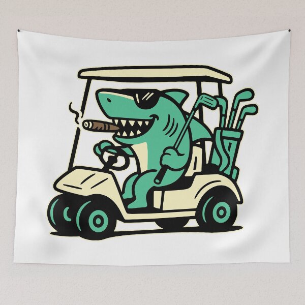 Item preview, Golf Shark designed and sold by Traveldrawings.