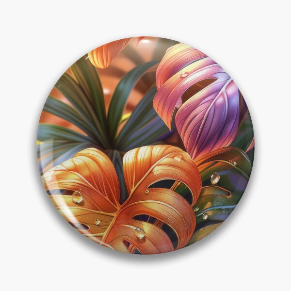 Item preview, Monstera Leaves  Art – Tropical Rainforest designed and sold by MargaretWiktor.