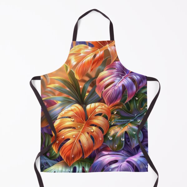 Item preview, Monstera Leaves Art – Tropical Rainforest designed and sold by MargaretWiktor.