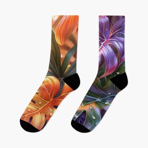 Item preview, Monstera Leaves  Art – Tropical Rainforest designed and sold by MargaretWiktor.