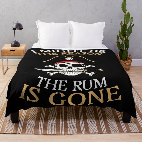 Item preview, Puede que yo sea la razón por la que se acabó el ron. Humor pirata. Bebedor de ron. designed and sold by Hugosploosh.