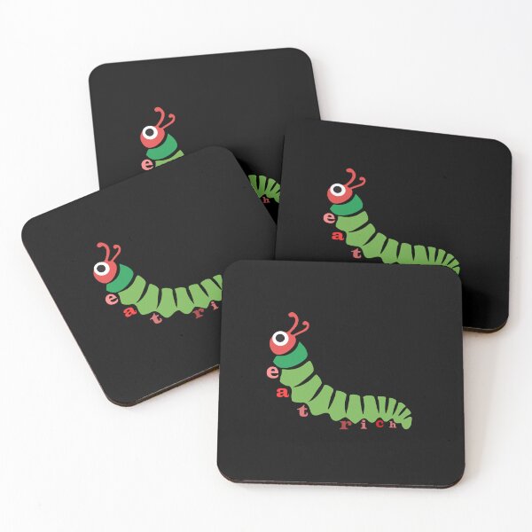 Item preview, Eat the Rich – Hungry Caterpillar Inspired Satirical Illustration | Funny Political Parody designed and sold by ASN STUDIO.